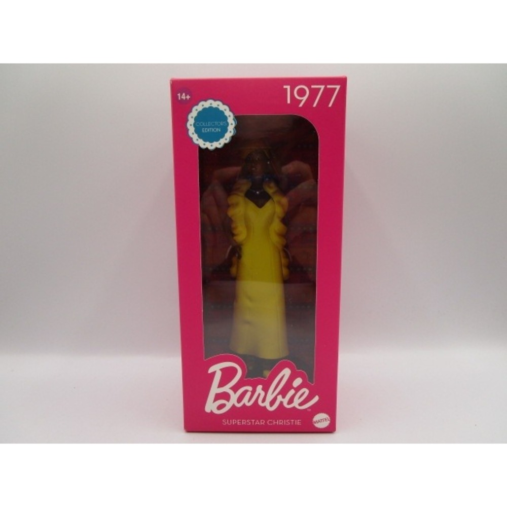 Barbie Superstar Christie 1977 Collector's Edition Doll 6" With Stand